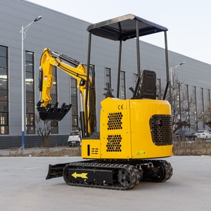 Mini-excavatrice de 1,5 tonne à vendre, petite excavatrice sur chenilles pour travaux de construction - Product Image 2