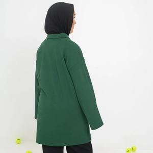 ชุดกีฬาสำหรับสตรีชาวมุสลิม เสื้อโปโลสีเขียว - Product Image 2