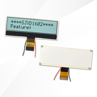 SCCdisplay Antarmuka IIC SJXD162A-1031 Modul LCD 16X2 Grafik Dot Matrix Lampu Latar LED Putih Karakter COG Driver SPLC792A