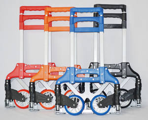 हॉट सेलिंग आउटडोर तह पोर्टेबल गार्डन सामान हाथ लिफ्ट धातु फ्रेम एडजस्टेबल शॉपिंग ट्रॉली - Product Image 3