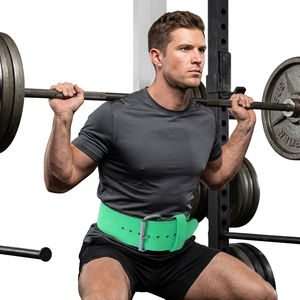 Hot Selling High Quality Custom Made Fitness Equipment Accessory Power Lifting Belt for Bodybuilding Weightlifting Back Support - Product Image 1