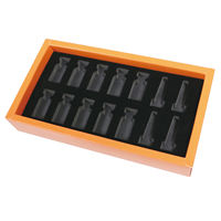 Caja Rígida de Cartón Corrugado Plateado con Materiales Reciclados, Forro de Esponja con Relieve, Impresión de Logotipo Personalizado Hecho a Mano, Regalo Personalizable