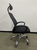 Chaise de bureau exécutive ergonomique de qualité commerciale moderne avec appui-tête réglable et réglage en hauteur