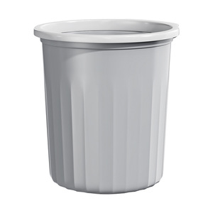 Large Capacity Trash Can Cylindrical Indoor Use Big Size For Home Kitchen Living Room Bedroom Bathroom Office - Product Image 5