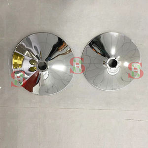 อะไหล่เก้าอี้ตัดผมขายส่ง 550/520 ฐานสแตนเลสสีทอง/สีเงิน อุปกรณ์เสริมดีไซน์ทันสมัยสำหรับร้านทำผม - Product Image 1