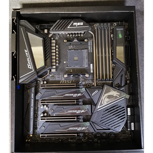 Ban đầu mới cho MSI Meg x570 thần thánh Máy tính để bàn Bo mạch chủ E-ATX hình thức yếu tố đôi <span class=keywords><strong>DDR4</strong></span> Bộ nhớ kênh hỗ trợ lên đến 128 GB <span class=keywords><strong>RAM</strong></span> - Product Image 2