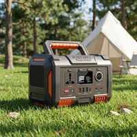 Station d'alimentation portable de dernière génération 300W 270Wh avec charge sans fil 15W, générateur solaire pour studio photo OVO-A3E