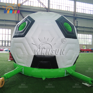 Winsun fútbol-gorila modelo de fútbol patrón fiesta Castillo semicerrado Casa de salto inflable Material de PVC ignífugo - Product Image 2
