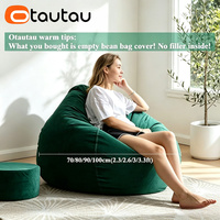 Housse de pouf souple OTAUTAU DD114 sans rembourrage à l'intérieur