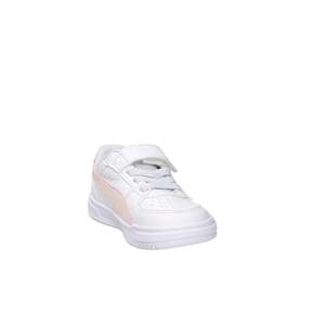 Zapatillas Puma para Niña, Blancas y Rosas, Tacón de 2 cm, Tallas 21 22 23 24 25 26 27, Lona, Modernas - Product Image 5