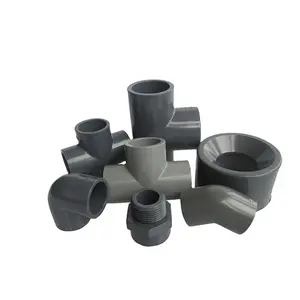 Grosir Cina Plastik PVC Pipa Fitting/Siku 90