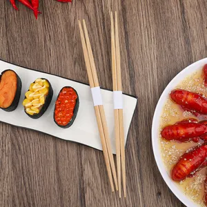 Tự nhiên và vô hại giá rẻ tùy chỉnh Sushi dùng một lần đũa tre thích hợp cho nhà