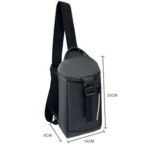 Wholesale Stock Oxford Unisex Crossbody Waterproof Zipper Letter <b>Outdoors</b> Single-Shoulder Travel Custom Logo <b>Large</b> Bag - Product Image 2