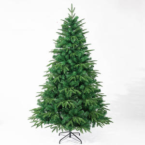 Vente en gros 60cm 90cm 120cm 180cm 210cm 240cm 270cm Décoration d'arbre de Noël <span class=keywords><strong>Sapin</strong></span> Arbres de Noël artificiels avec base en métal épais - Product Image 4