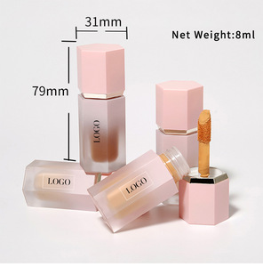 Corrector Vegano Mate de Marca Privada al por Mayor, Textura Cremosa Suave, Duradero, Impermeable, Hidratante, Corrector de Maquillaje de Cobertura Total - Product Image 6