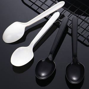 Cuchara desechable de plástico de 130mm, paquete independiente para comida rápida, <span class=keywords><strong>KFC</strong></span>, postre, hielo, sopa en polvo - Product Image 5