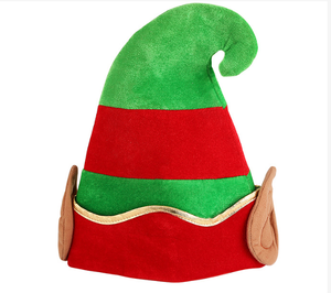 Nuevo Sombrero de Elfo con Campana Curva para Mascotas, Gorro de Navidad Engrosado para Disfraces de Mascotas - Product Image 1