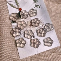 Nouveau Collier Pendentif Fleur en Résine Plastique 2026, Chaîne Cordon à Cinq Pétales, Style Sportif Unisexe Décontracté, Certifié