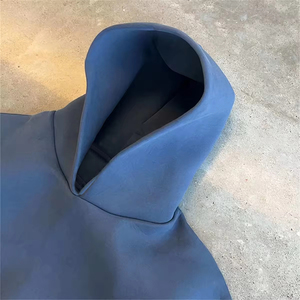 <span class=keywords><strong>Felpa</strong></span> <span class=keywords><strong>con</strong></span> <span class=keywords><strong>Cappuccio</strong></span> ARTISAN Personalizzata <span class=keywords><strong>con</strong></span> Logo del Marchio, 500gsm 600gsm, in Cotone Pesante, Oversize, Taglio Corto - Product Image 4