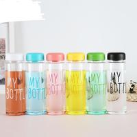 350ml 400ml 500ml 저렴한 가격 도매 마이 보틀 플라스틱 물병 판촉용 선물 맞춤 제작
