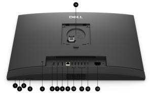 Ordinateur tout-en-un Dell Pro QC24250 - Ultra 7 265 - 8 Go - 512 Go SSD - 23,8 pouces Full HD - Ordinateur de bureau, Win11 Pro en stock - Product Image 2