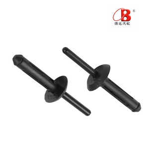 Nuevos Remaches de Plástico Negros para Parachoques 6506007AA para Jeep Wrangler JK, Piezas de Repuesto - Product Image 1