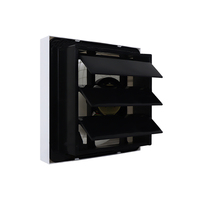 Ventilateur d'extraction mural électrique en plastique à 6 pales de 8 pouces avec moteur en cuivre pour cuisine 220V ODM OEM