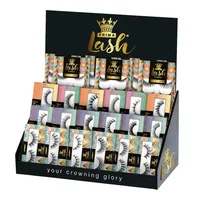 Présentoir rotatif personnalisé en acrylique pour cils, support portable pour maquillage, présentoir de cosmétiques pour cils à marque privée, présentoir de sol rotatif Centroyal