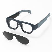 Lunettes de traduction linguistique en temps réel intelligentes AI pour les voyageurs d'affaires HG021
