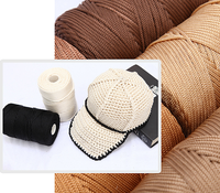 Corde en polyester tressée creuse de 3 mm, 230 mètres, pour emballage, crochet, coton, DIY, macramé, nylon – Vente en gros