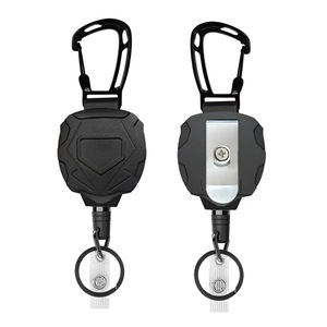 Porte-badge rétractable robuste et créatif avec <span class=keywords><strong>clip</strong></span> de ceinture en métal durable <span class=keywords><strong>pour</strong></span> activités de plein air - Product Image 1