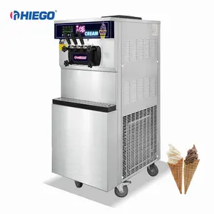 China Supplier Professional soft ice cream machine new style 2024 automatic ice cream maker machine