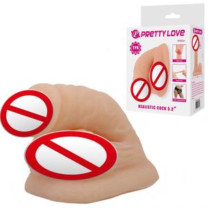 <span class=keywords><strong>PrettyLove</strong></span> – gode réaliste en TPR souple, avec ventouse puissante, jouet sexuel pour femmes, BW-008136N - Product Image 2