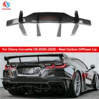 Diffuseur de pare-chocs arrière pour Chevrolet Corvette C8 Stingray 2020 2021 2022 2023 ABS Fournisseur d'usine