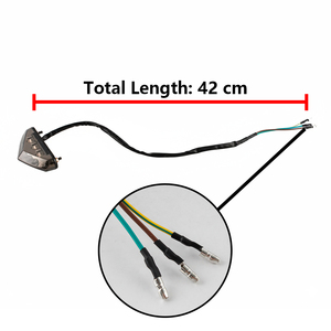 Para KTM EXC <span class=keywords><strong>Honda</strong></span> CRF 230 <span class=keywords><strong>XR</strong></span> 650L Dirt Bike Piezas de motocicleta Dual Sport Super <span class=keywords><strong>Moto</strong></span> E Mark LED luz trasera iluminación - Product Image 6