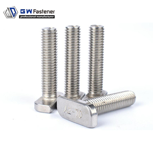 Tornillos T personalizados tipo 28/28 de acero inoxidable, <span class=keywords><strong>cabeza</strong></span> de <span class=keywords><strong>martillo</strong></span> especial, A2, A4, <span class=keywords><strong>M8</strong></span>, M10, 316, 304 - Product Image 2