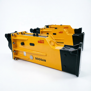 For SB81 Box Type Hydraulic Breaker with Core Components for 18-26 Ton Excavators 1 Year Warranty Construction & Mining Use - Product Image 1