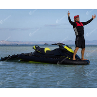 Collier de protection gonflable pour jet ski, conception professionnelle de protection, stabilité et flottabilité améliorées, protection de coque