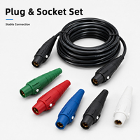 CHEM 2/0 AWG 50/70mm² Stromversorgungskabel 200/400A Amerikanische Cam-Lock Stromverteilerbox Leitung Stecker auf Buchse Maßgefertigte Anschlüsse