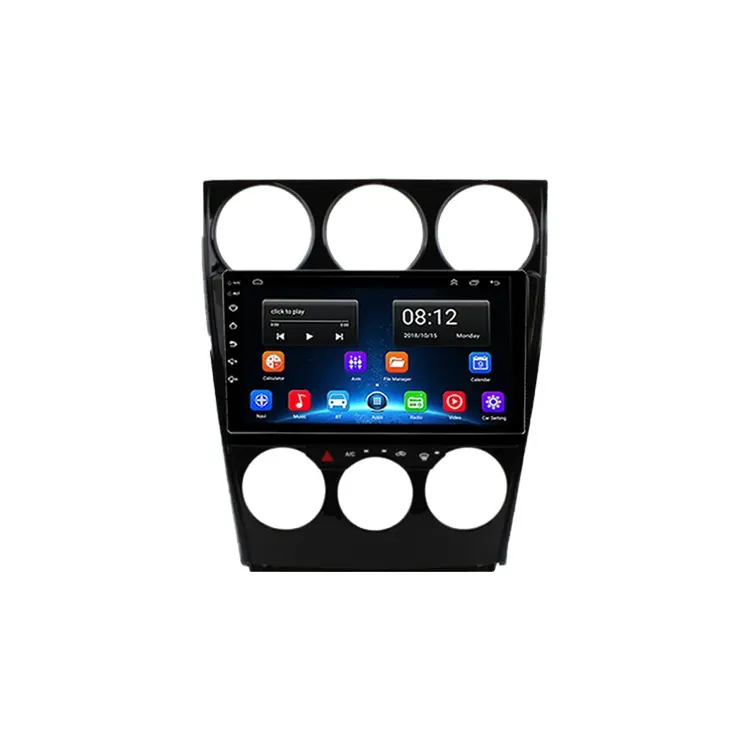 GRANDnavi Âm Thanh Xe Hơi Với Máy Phát Nhạc Stereo Bluetooth USB Cho Xe Hơi Với Các Tùy Chọn Âm Thanh Nổi Xe Hơi Cho Mazda 6 2004-2015