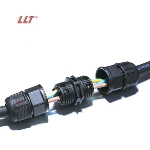 LLT سعر المصنع L16 2 دبوس 3 دبوس 4 دبوس IP68 لحام كابل مقاوم للماء موصل المسمار - Product Image 3
