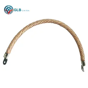 Vente en gros de câbles de connecteur de tresse en cuivre avec assurance commerciale de la meilleure qualité pour les systèmes de distribution d'énergie