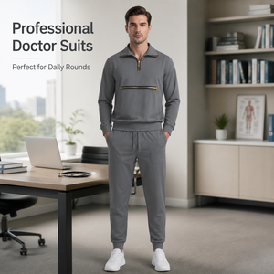 Conjuntos de Uniformes Médicos Elásticos en Cuatro Direcciones, Conjuntos de Uniformes Profesionales Resistentes, Uniformes de Enfermería para Hospital y Clínica - Product Image 3