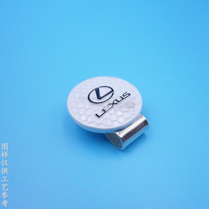Marqueur de balle de golf Lexus, clip magnétique pour chapeau, fer blanc, aimant puissant, utilisation en extérieur - Product Image 1