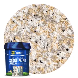 High Quality Exterior Wall Coating Granite Imitation Marble Looking Stone Texture Wall Paint