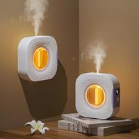 Nouveau diffuseur d'arômes mural silencieux et automatique pour la maison, avec humidification et pulvérisation de parfum, 0,5 L, fonctionne sur piles, aide au sommeil