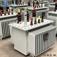 Transformateur de puissance triphasé immergé dans l'huile haute tension 6KV 35KV pour utilisation en sous-station 380V 220V – Appareil de distribution électrique