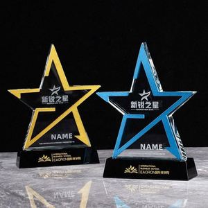 Trofeo de Cristal Transparente K9 en Blanco para Premios, Personalizable con Grabado e Impresión de Logotipo, Diseño Personalizado, Venta al Por Mayor de Fábrica - Product Image 5