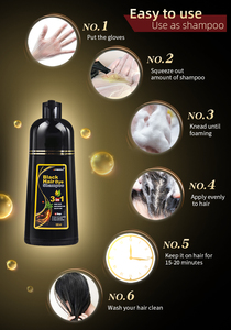 Oem Natural Black Magic <strong>Dye</strong> <strong>Man</strong> Japanese Indonesia Raw Material <strong>Hair</strong> Color Shampoo <strong>Hair</strong> <strong>Dye</strong> Without Ppd - Product Image 5