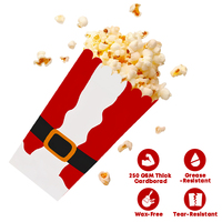 Xieli Vietnam Décorations De Fête De Noël Boîtes De Papier De Popcorn Jetables Conteneur De Snack